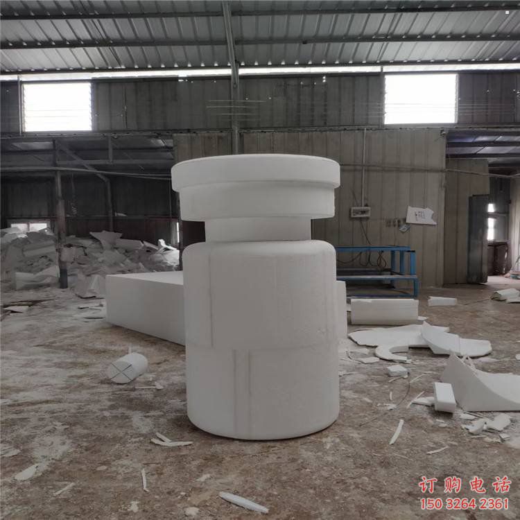 仿真藥瓶雕塑，美陳藝術(shù)類，玻璃鋼藥瓶子雕塑廠家