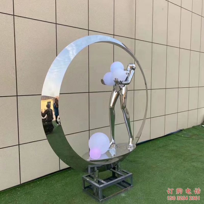 定安仙子雕塑展品，公園小品，景觀圓環(huán)仙子雕塑生產(chǎn)商