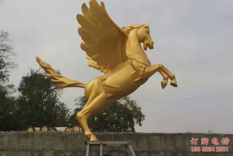 邯鄲園林金馬雕塑
