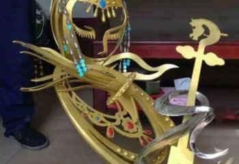 桂林公園臉譜雕塑