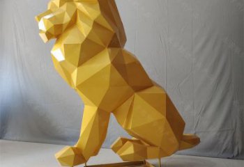 六盤水獅子雕塑服務(wù)商，動物雕塑，不銹鋼獅子雕塑制作