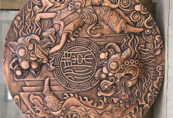 屯昌戶外浮雕供求，村標(biāo)概念，鍛銅浮雕制作廠家