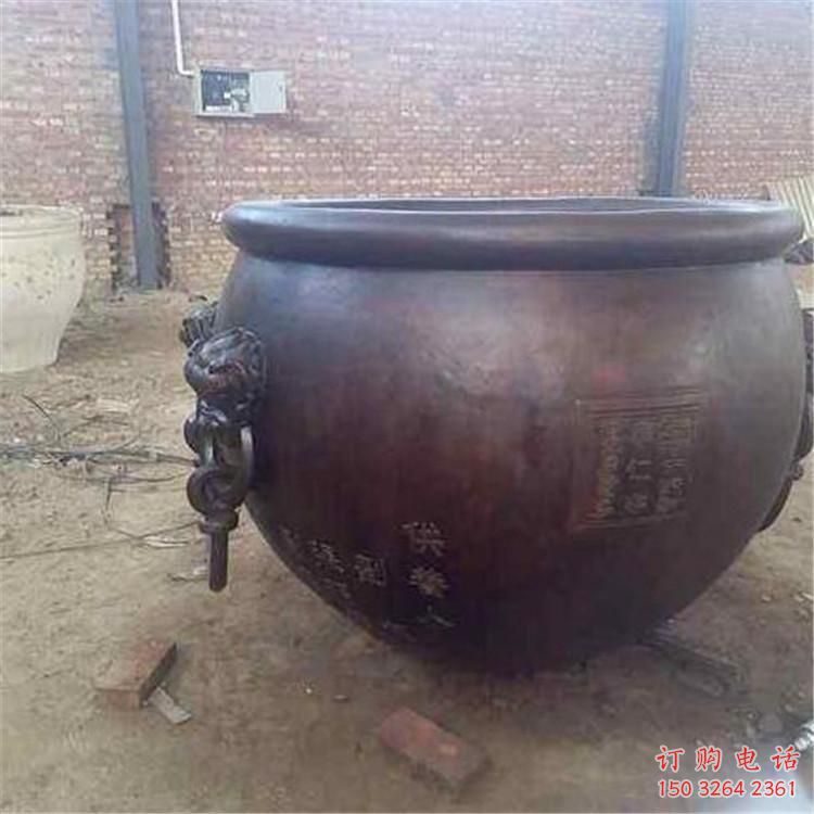 周口鑄銅缸雕塑公司