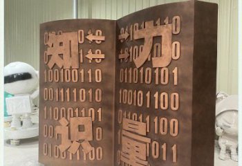 朝陽銅書籍雕塑廠家，鑄造工藝，銅書籍雕塑精選