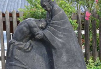 古代成語故事人物銅雕展品